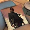 Game Assassin John Wick Pillow Cover Living Room Sofa Cushion Cover Bedroom Room Bed Pillow Cover Home Decoration