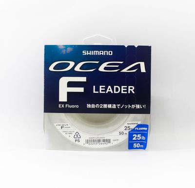 SHIMANO CL-74FU Ocea F EX Флюорокарбоновый поводковый шнур 50 м 25 фунтов (4921)