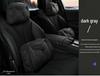 Фиолетовая подушка-подголовник и поясничная подушка с колокольчиком для BMW 5 серии 530Le Zotye T300/T600