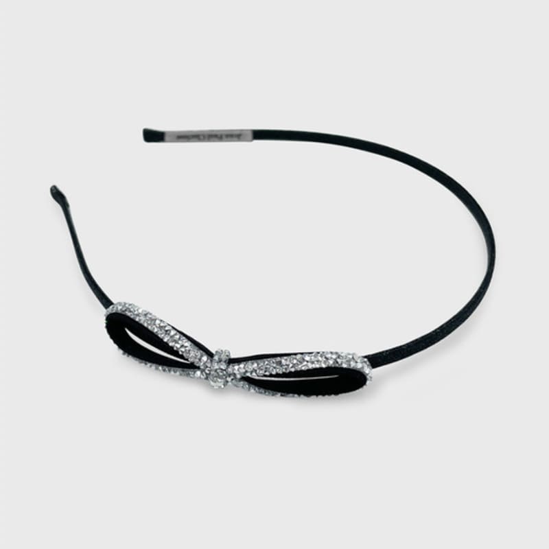 Жан Поль Кларисс Повязка для волос с лентой из австрийских кристаллов JP-22-220HB