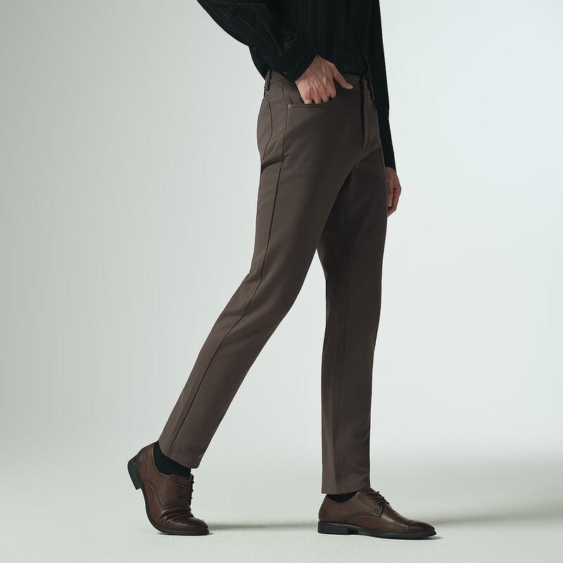 Lilanz Men's Slim-Fit Four-Way Stretch Casual Pants