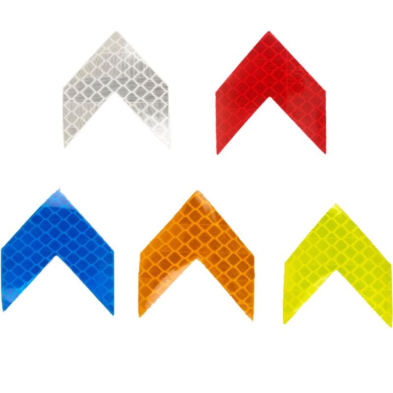 10 шт./компл. светоотражающая наклейка на автомобиль, предупреждающая лента, безопасность для Geely Atlas Pro 208 Gti Kia Stinger Jetta Volkswagen