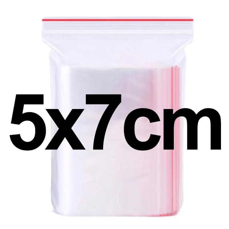 Прозрачные герметичные пакеты с застежкой-молнией, пластиковые вакуумные пакеты для хранения небольших ювелирных изделий, кухонная упаковка для еды, многоразовый герметичный пакет для дома