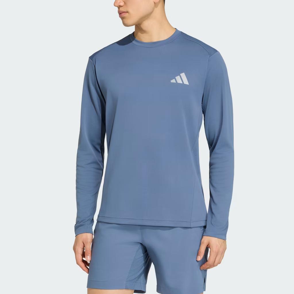 adidas Спортивный вязаный прочный простой мягкий топ для фитнеса мужские топы KU8508