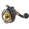 Wellvie Classy Skein Fishing Squid Reel Chinu Right Hand Aluminum Machine Cut Raft Reel Hechi Fishing Single Shaft Reel Taiko Reel Drop-in 2.61 6+1BB