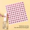 1 Sheets 1-100 Number Sticker Label For Nail Polish Color Gel Varnish Marking Numbering Digital Label Manicure Tool