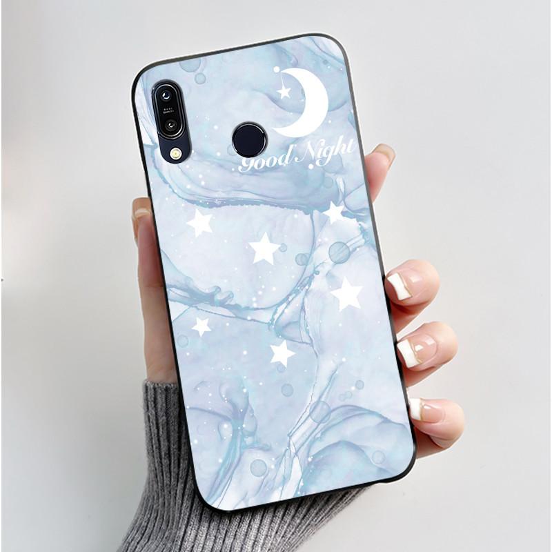 Для Asus Zenfone Max ZB555KL Max Pro ZB601KL ZB602K Чехол Милый Мультяшный Принт Защитный Чехол Мягкий Силикон Черный Корпус Телефона