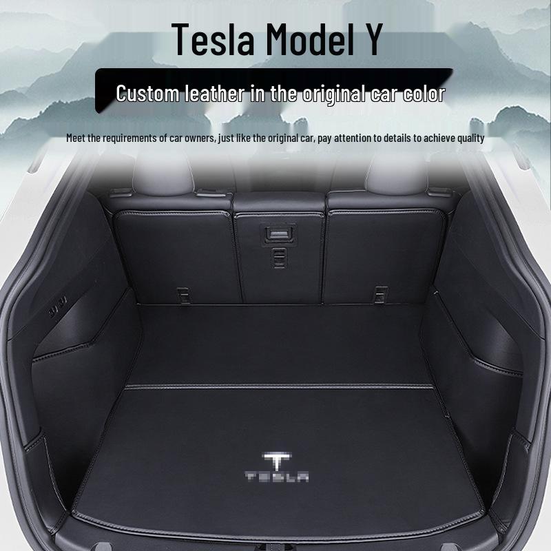 Полнопокрывной коврик в багажник для Tesla Model Y - Аксессуары Maodou