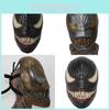 Resin Venom Mask Cosplay Prop For Halloween And Christmas Parties