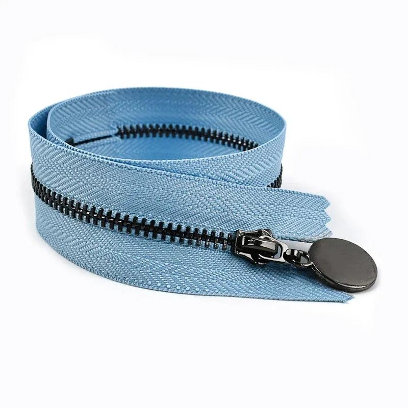 Meetee 3/5 шт. 3# Металлический набор для ремонта молнии 15-30 см с закрытым концом 40-70 см с открытым концом Молния для одежды Карман DIY Молнии Швейные аксессуары