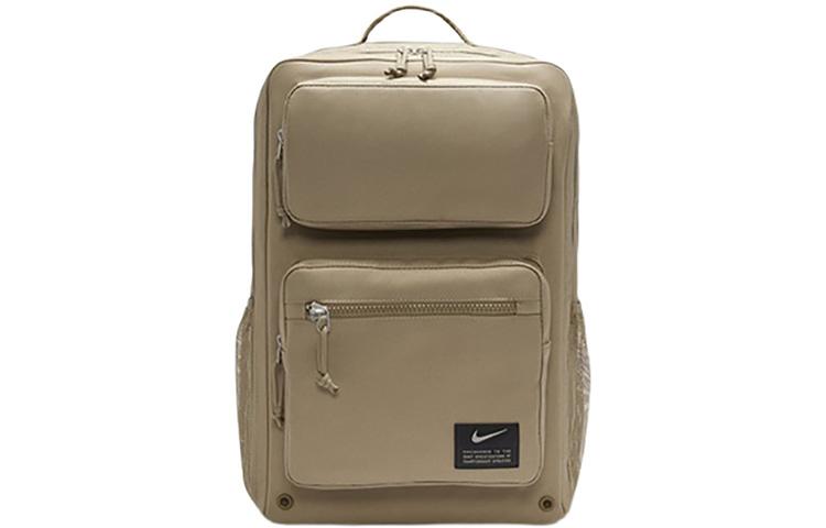 Nike Полиэстеровый рюкзак обычный унисекс хаки CK2668-208