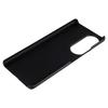 For Honor 80 Pro 5G Rubberized Finish Anti-Fingerprint Phone Case Glossy Surface Hard PC Shockproof Cover
