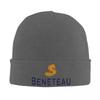 Beneteau Yachts Fishing Boats Logo Warm Knitted Cap Hip Hop Bonnet Hat Autumn Winter Outdoor Beanies Hats for Unisex Adult