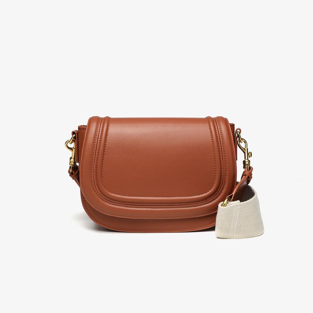 2026 Fall/Winter New Niche Design Fashionable Versatile Commuting High-End Single-Shoulder Underarm Bag Crossbody Saddle Bag