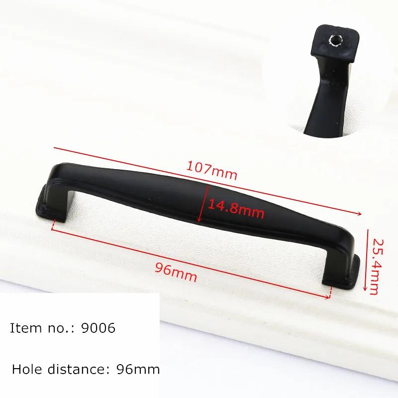 Modern Black Handles for Furniture Cabinet Knobs and Kitchen Handles Drawer Knobs Cabinet Pulls Cupboard Handles Knobs