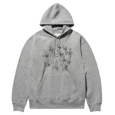 Крутой Худи с Цветами AWESOMEUS_4 Цвета (Тип B)