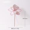 New pink Christmas flower ins Korean heavy industry sticky powder simulated flower festival scene arrangement props Christmas tree outfit