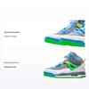 Air Spizike GS Stealth Детские кроссовки Белый Stlth Psn-Grn-Unvrsty-Bl-Bltz 317321-056