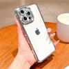 Блестящий чехол с бриллиантами для iPhone 16 15 Pro Max 14 Plus 13 12 Обложка Samsung Galaxy S25 Edge S23 Ultra S24 FE A56 A36 A26 A16 A55 A35 A25 A15 A54 A34 A14