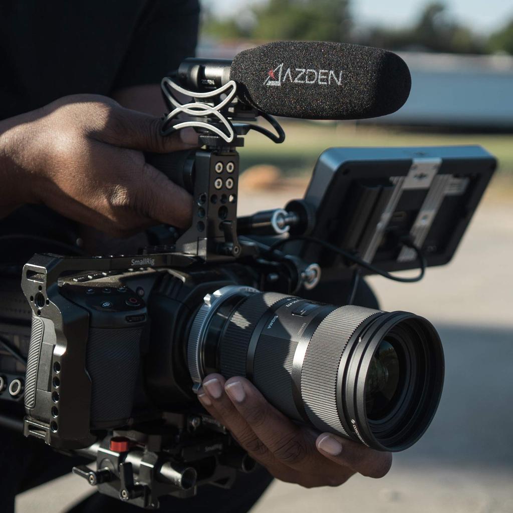 Azden SGM-250MX Компактный Киномикрофон Мини-XLR Направленный Микрофон