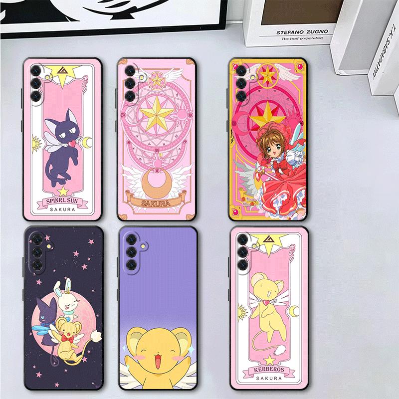 Cardcaptor Sakura Cute Girl Soft Phone Case for Samsung A17 A37 A57 A16 A26 A36 A56 A15 A25 A35 A55 A14 A24 A34 A54 A13 A23 A33