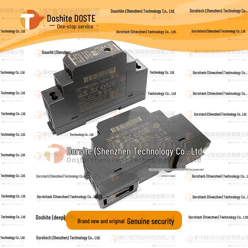 HDR-15-24 Compact DIN Rail 24V DC Switching Power Supply Transformer