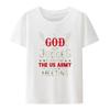 God Judges Everyone The Us Army Just Arranges The Meeting Modal Print T Shirt Original Shirts Y2k Streetwear Leisure Tees