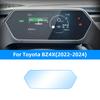 Tempered Glass Screen Protector for Toyota BZ4X 2022-2024 12.3 Inch Navigation Instrument Dashboard