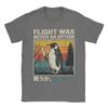 Flight Was Never An Option Tshirt Summer Cotton T Shirts For Couple Hip Hop Casual Tshirt Short Sleeve Y2k Fun Clothing