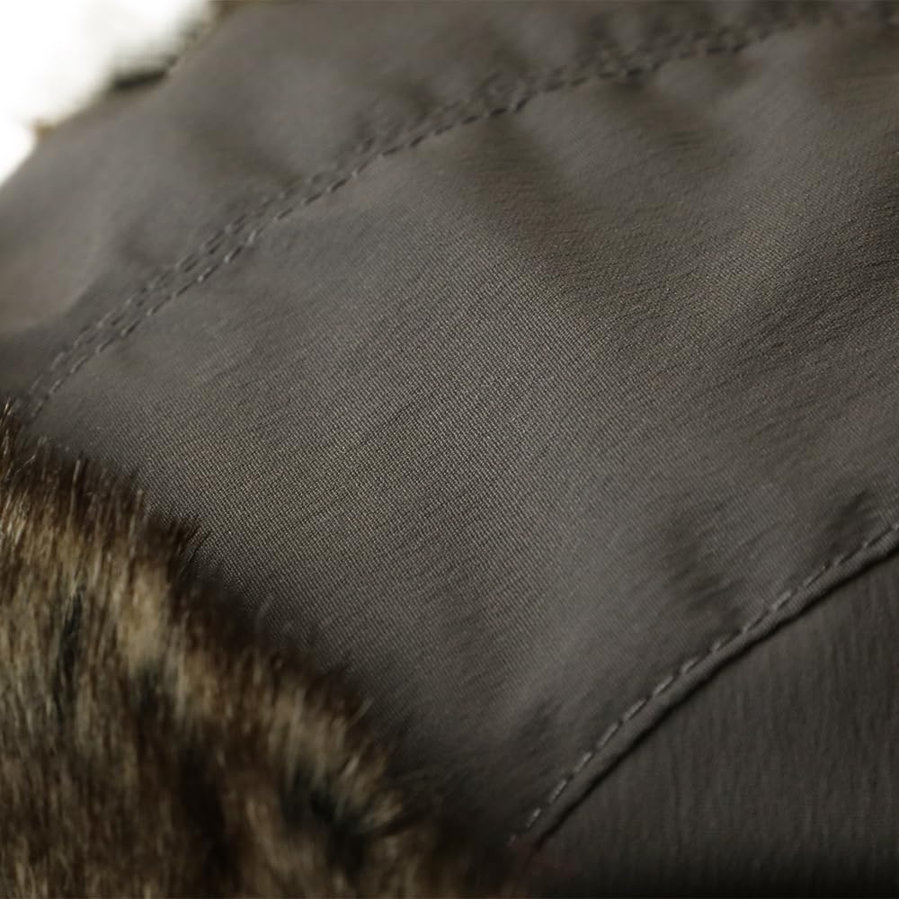 ICHIYON Авиатор Летчик Летная Шапка для Мужчин и Холодной Погоды Меховая Зимняя Шапка-Боа с Наушниками [14+ ПЛЮС] Теплогенерирующая, Водоотталкивающая Шапка,