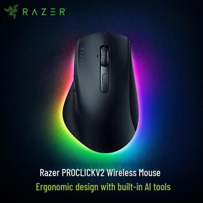 Эргономичная беспроводная мышь для продуктивности Razer Pro Click V2