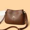 Women's Handbag 2025 New Spring and Summer Mother Bag Middle-aged Shoulder Messenger Bag Fashionable Versatile Soft Leather Bag Tide