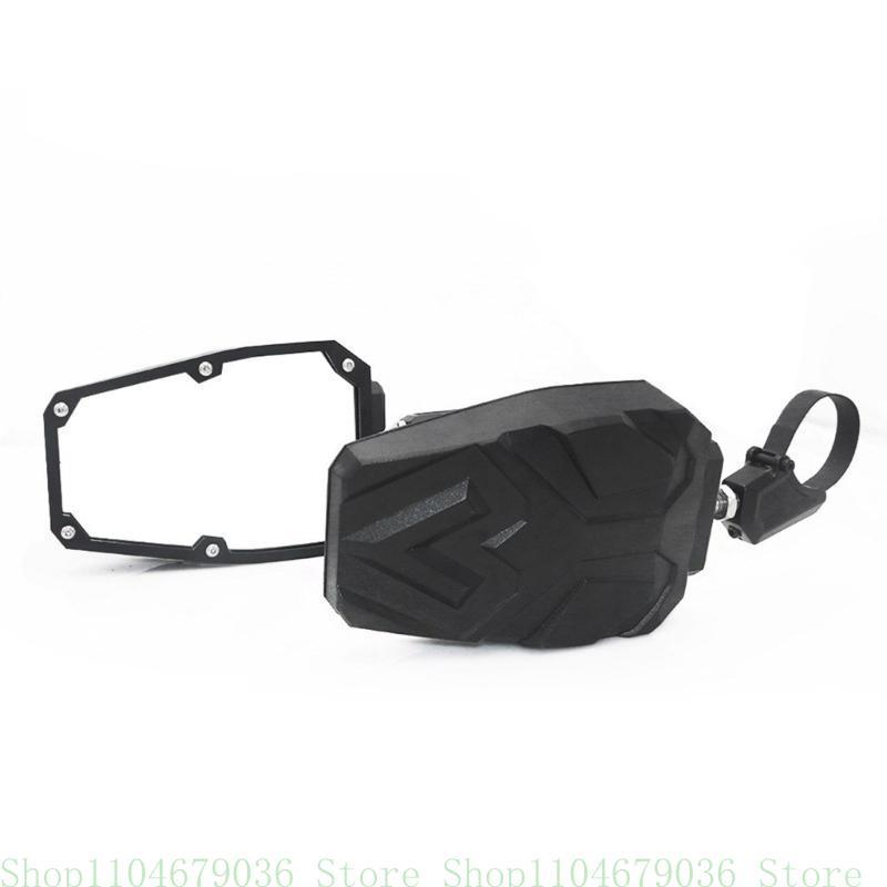 Outdoor Adventure Rugged Side Mirrors for UTVs, Secure Fit for 1.75 to 2 Inch Bars Cage Beach, for Outdoor Enthusiasts