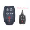 Стильный силиконовый чехол-защита для брелока Volvo C30 C70 S40 V40 V50 2008 2009 2010 2011 5 кнопок Корпус Аксессуары