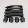 FOR Second generation Volkswagen Tiguan R-Line 2017- Accessory glossy carbon fibre pattern door handle covers trim 2018