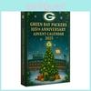 Юбилейный адвент-календарь Green Bay Packers Акриловый рождественский декор Подарок для спортивных фанатов