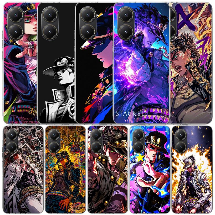 JoJo's Bizarre Adventure Куджо Джотаро Мягкий Чехол для Xiaomi Poco F7 Ultra X7 X6 X5 Pro M7 Чехол для Телефона Redmi 15 15C 13 13C 12 12C 1