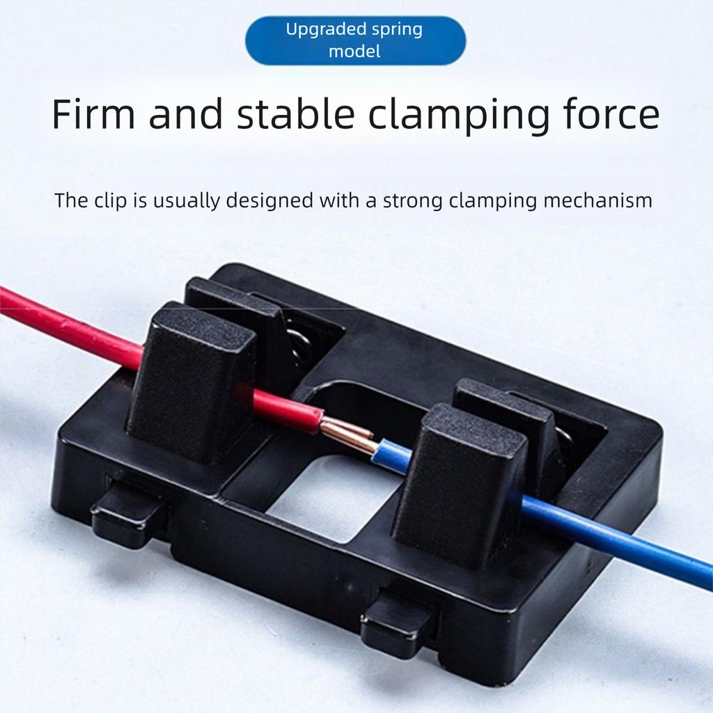 3Pcs Portable Soldering Wire Holder Thick & Thin Wire Clamp  Professional Electrical Work