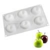 6 Apple Mousse Cake Mold Fondant Silicone Mold DIY Dessert Christmas