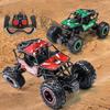Remote Control Car With Colorful Lights All-terrain Off Road Electric Vehicle Rc Truck Buggy Toy Gift For Kids Children