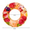 Fruit pattern Swimming ring Inflatable round Summer beach Swimming pool Party swimming Children's swimming ring 60-70-80