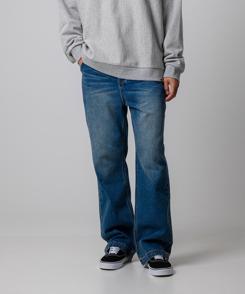 Dickies Синие джинсы клеш с эффектом потертости