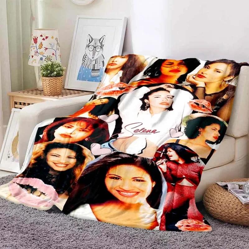 Selena Quintanilla Сакура красивые одеяла флисовый текстильный декор многофункциональные мягкие пледы для дивана уличное одеяло