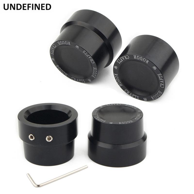 Motorcycle Aluminum Front Rear Axle Nut Cover For Harley Touring Road Glide Sportster Iron 883 Dyna Low Rider Softail Street Bob