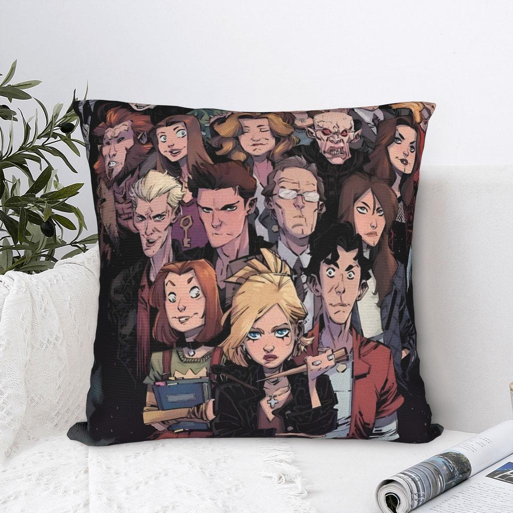 Pillow Case Buffys the V-Vampire Slayer Comfy Pillow Cover For Office Car Home Decor Cute Funny Pillowcases