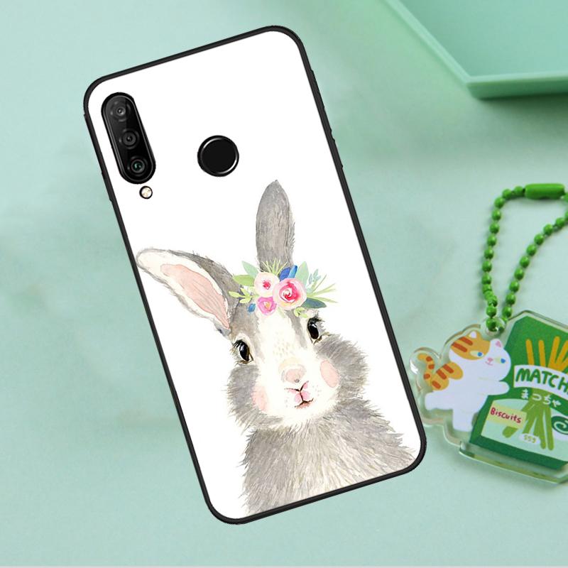 Милый Кролик Для Huawei Nova 12s 12i 11i 7i 8i 9 10 SE Y91 Y90 Y60 Y70 Y72 Y61 P60 Pro P30 P40 Lite Чехол