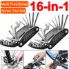 16 In 1 Multi Functional Portable Screw Tool Set for Motorcycle Accessories Bike Furniture Maintenance Tools Hexagon Wrench Set