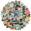 50pcs Outdoor Travel Stickers Vinyl Waterproof Stickers for Kids Laptop Phone Toy Stickers Computer Decals