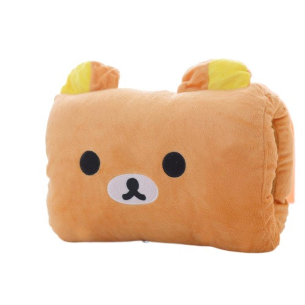 Cartoon Children's Plush Pillows Plush Nap Pillows Cushions New Hand Warmers Gloves  Adults