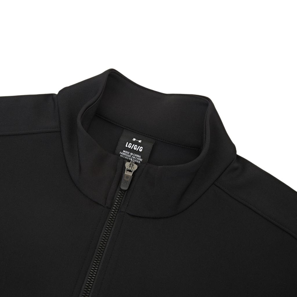 Under Armour Повседневная Минималистичная Универсальная Деловая Мода Спортивная Фитнес Путешествия Куртка на Молнии Унисекс куртки Черный 26500405-001
